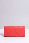 Large Ladies Red Heart Wallet
