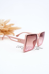 Square Sunglasses M2376 Light pink