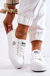 Sneakers On A Platform Lee Cooper LCW-22-31-0837L White