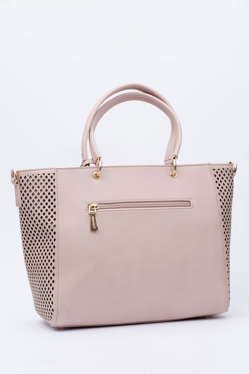 Monnari Classic Shopper Handbag Powder Pink