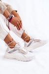 Women's sports shoes Big Star KK274057 White