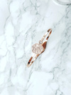 Women's Bracelet Steel Flower Pink Gold FlowerTail