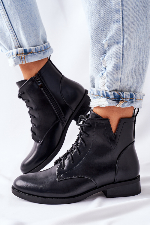 Classic Women's Boots S. Barski Black Bello