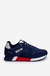 Memory Foam System Big Star Men's Sports Shoes LL174159 Navy Blue