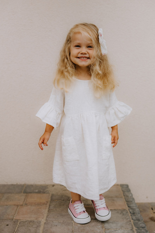 Children's Sneakers Tied Pink Wella