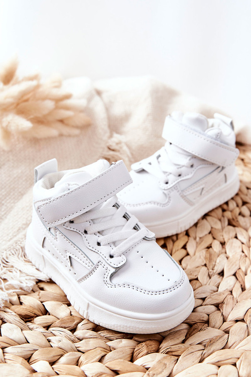 Children's High Sneakers White Bartnie