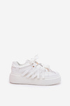 Eco Leather Sneakers On Platform White Penolle