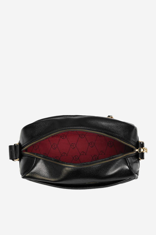 Leather Crossbody Bag NOBO NBAG-R3020-C020 Black