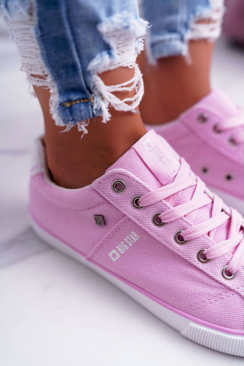 Damskie Trampki Big Star Różowe DD274352