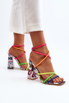 Fashionable High Heel Sandals Multicolour Josette