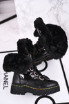Children's Snow Boot Warm Black Turismo