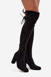 Women's Stiletto Boots Black Xamarin