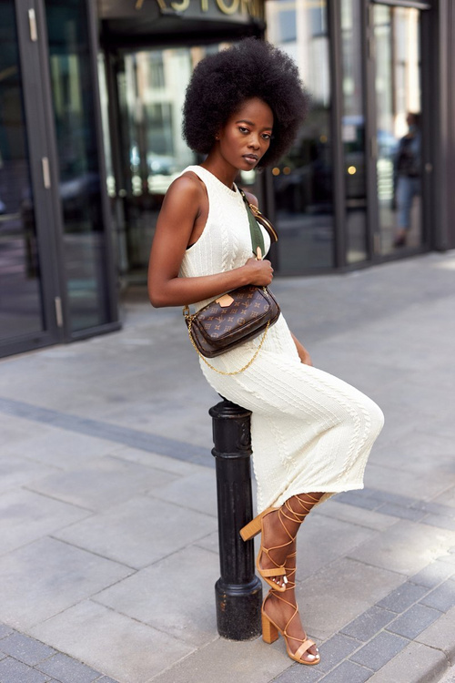 Lace-up High Heel Sandals Camel Catwalk