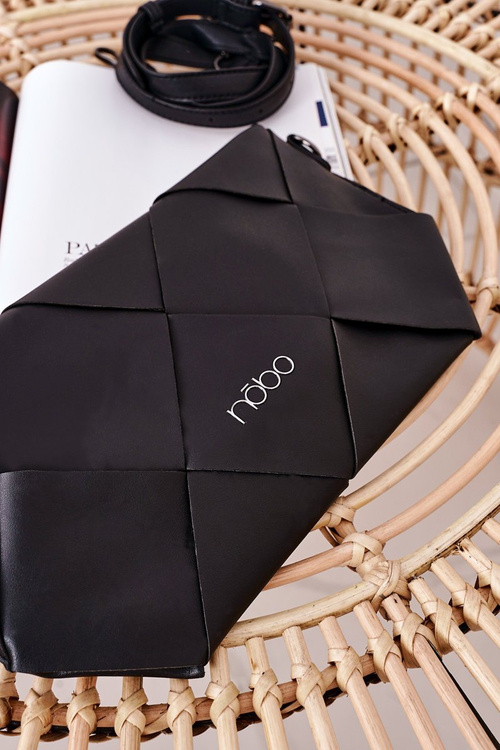 Clutch Bag With A Detachable Strap NOBO NBAG-K1260 Black