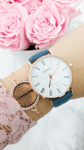 Women's Watch Ernest Feel Navy Blue