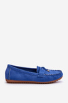 Classic Suede Loafers Blue Good Time