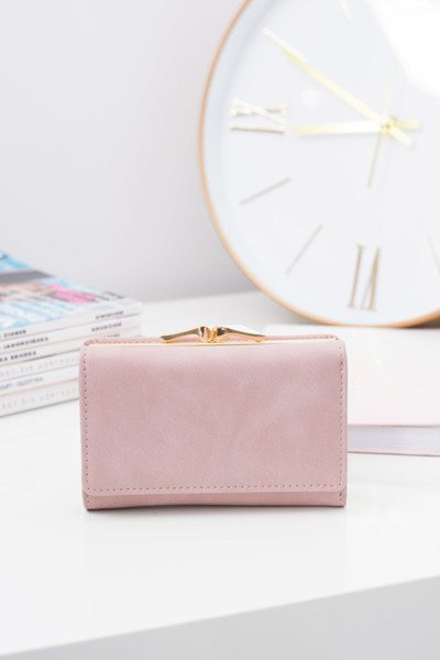Small Women's Big Wallet Powder Pink