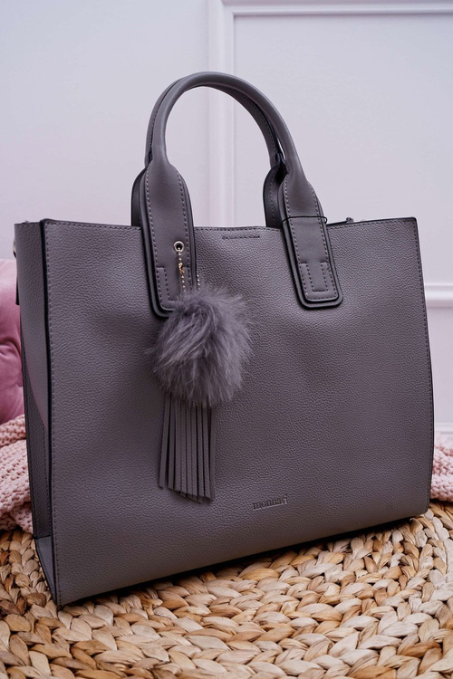 Women's Visitor Handbag Monnari Grey BAGA360-019