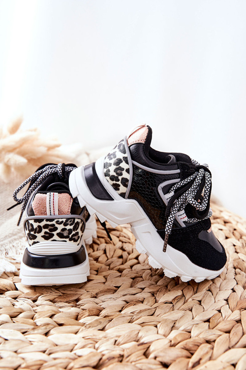 Children's Sport Shoes Sneakers Black Rommie