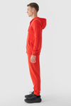 Men's Jogger Sweatpants 4FWMM00TTROM0942-60S Red