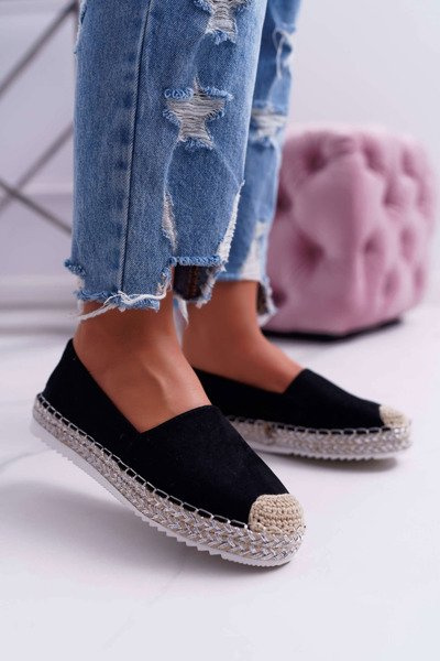 Women's Espadrilles Black Carian