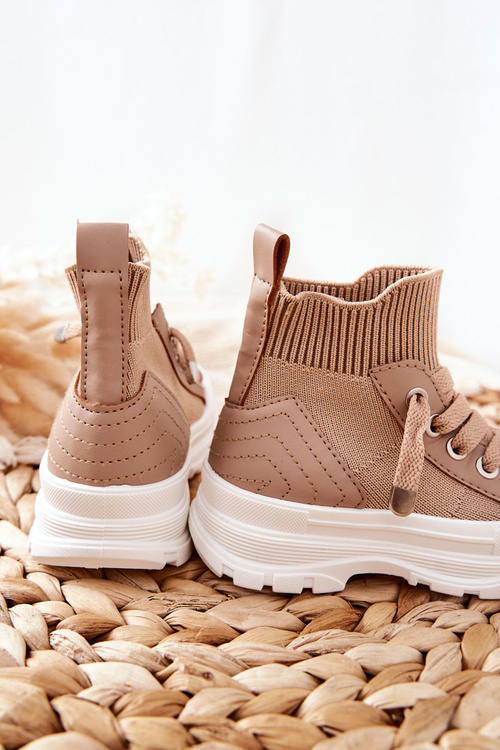 Children's Sneakers Beige Callobe