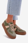 Women's Platform Sneakers Green Dovina