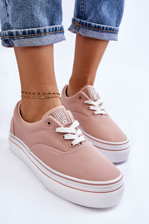 Women's Platform Sneakers Big Star LL274229 Pink