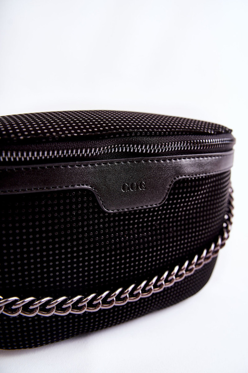 Torebka Listonoszka Modna Czarna GOE ZNJ029