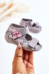 Befado Velcro Cats Sandals 242P102 Grey