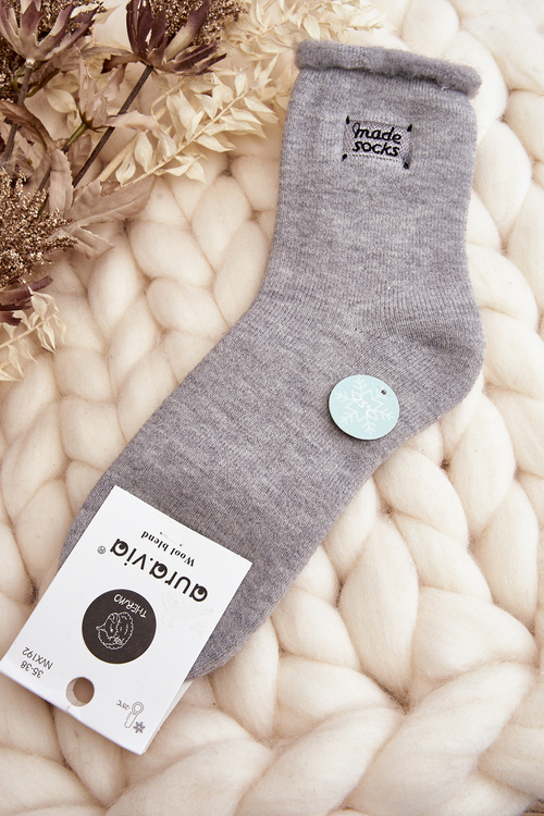 Women's Thick Socks Grey