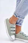 Classic Velcro Fabric Sneakers Big Star LL274A202 Green