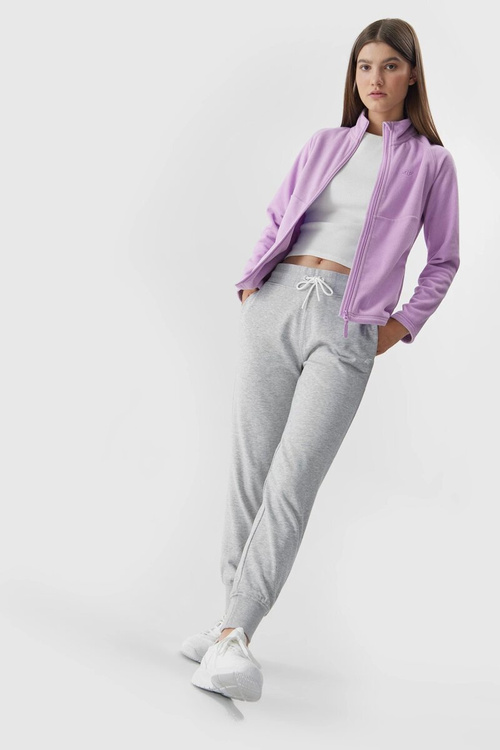 Polar With Stand-up Collar 4F Regular Women's 4FAW23TFLEF146-52S Purple