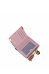 Small Leather Wallet Blue/Brown Calypso