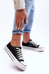 Low Classic Sneakers On Platform Black Jazlyn