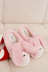 Furry Women's Slippers Bunny Pink Faylen