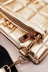 Multifunctional Quilted Messenger Bag NOBO NBAG-K1300 Gold