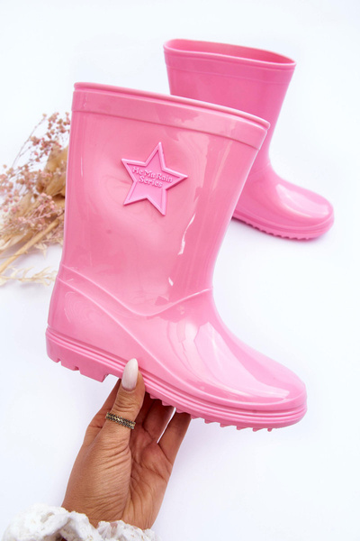 Children's Rubber Boots Pink Malvi
