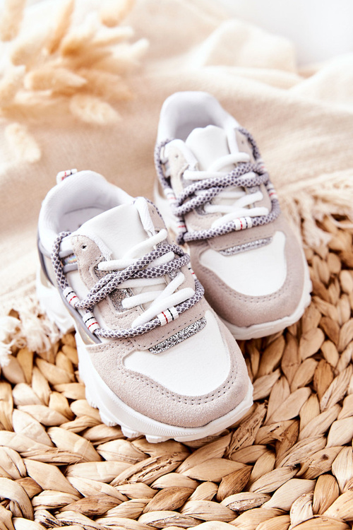 Children's Sport Shoes Sneakers White Rommie