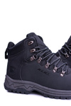 Men's Warmed Ankle Boots Trekking Boots Black Carlito