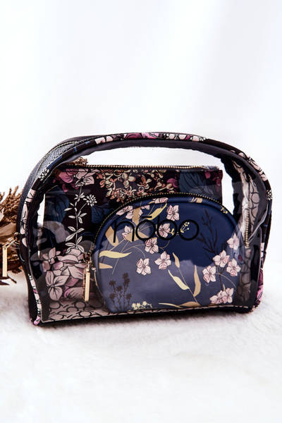 Small Transparent Cosmetic Case NOBO L0050-CM12 Mix