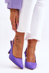 Classic Pointed Heels Violet Whitley