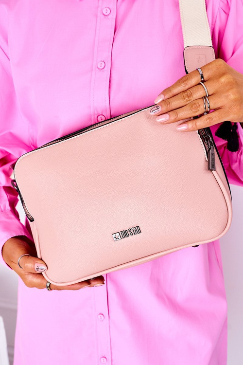 Women's Messenger Bag Big Star HH574086 Pink