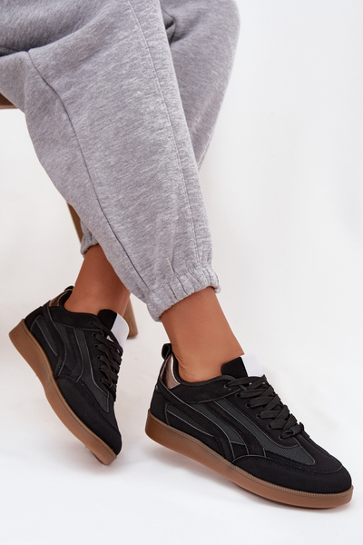 Women's Sneakers Black Hanelor