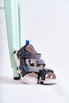 Comfortable Children's Sandals Dark Grey Samell