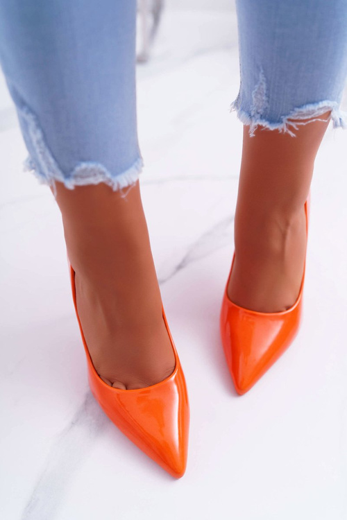 Women's Orange Yanna Stilettos