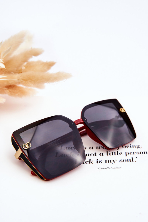 Large Sunglasses UV400 MA20601 Red