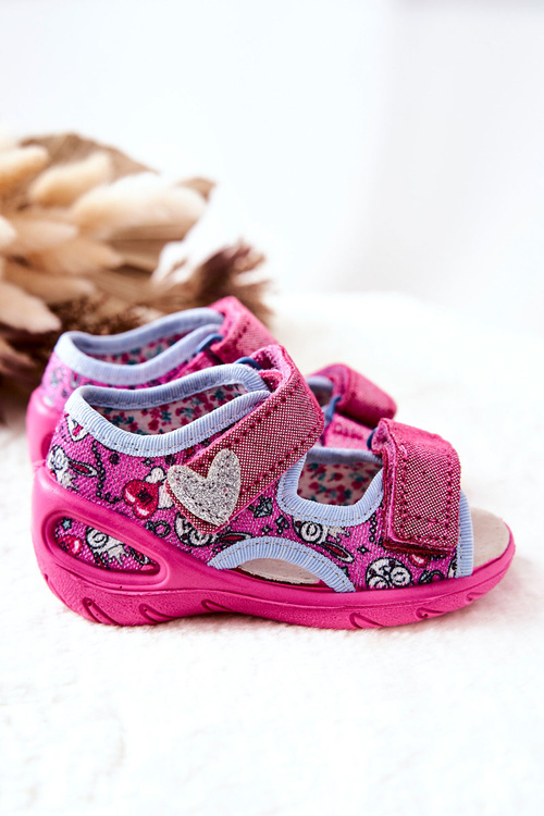 Befado Velcro sandals 065X147 Pink