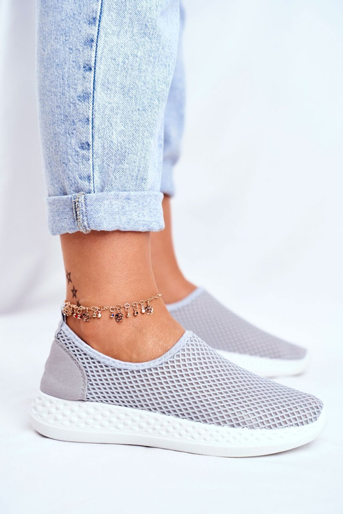 Women's Sport Shoes Slip On Grey Gestacio