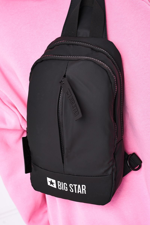 Small Sports Crossbody Backpack Big Star HH574108 Black